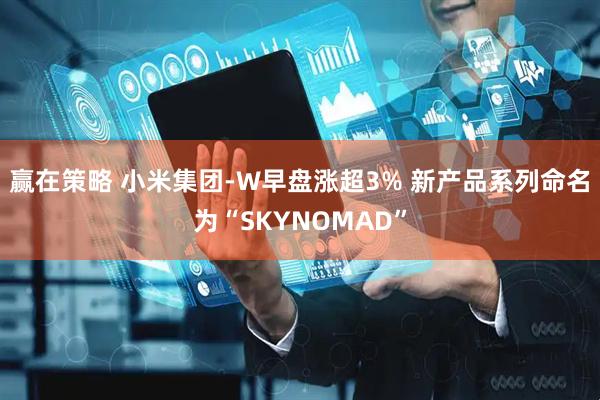 赢在策略 小米集团-W早盘涨超3% 新产品系列命名为“SKYNOMAD”